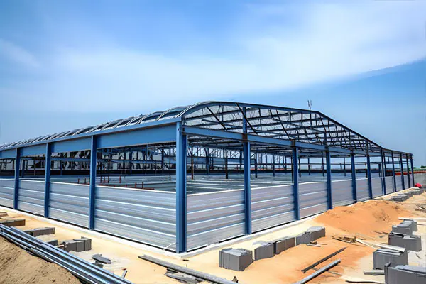 Método de construcción del marco de estructura de acero