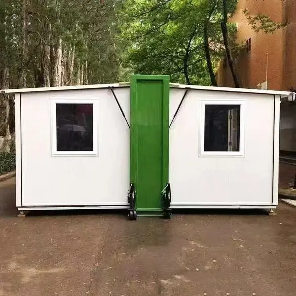 Casa de contenedor plegable de 20 pies 700 de ancho