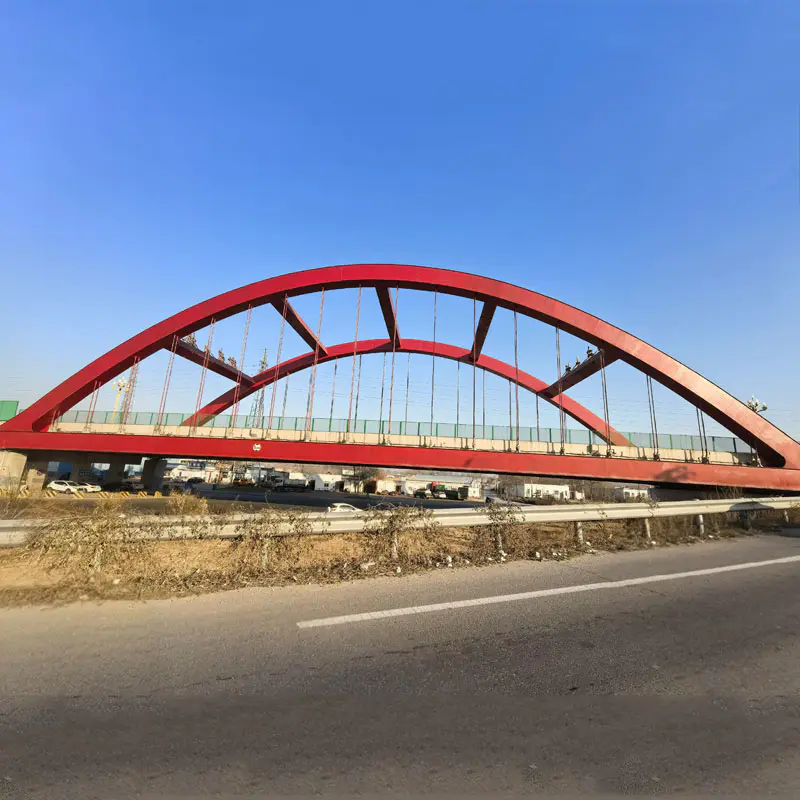 Puente de estructura de acero